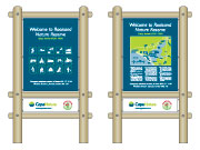 cape nature park signage