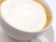 bright brown coffee