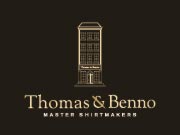 bright brown design thomas and benno logo