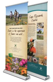 san parks pull-up bannner