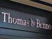 thomas and benno shop signage