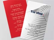 tiestop business cards